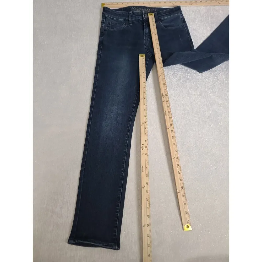 American Eagle Outfitters Men's 360 Extreme Flex Skinny Jeans Blue Size 30x32